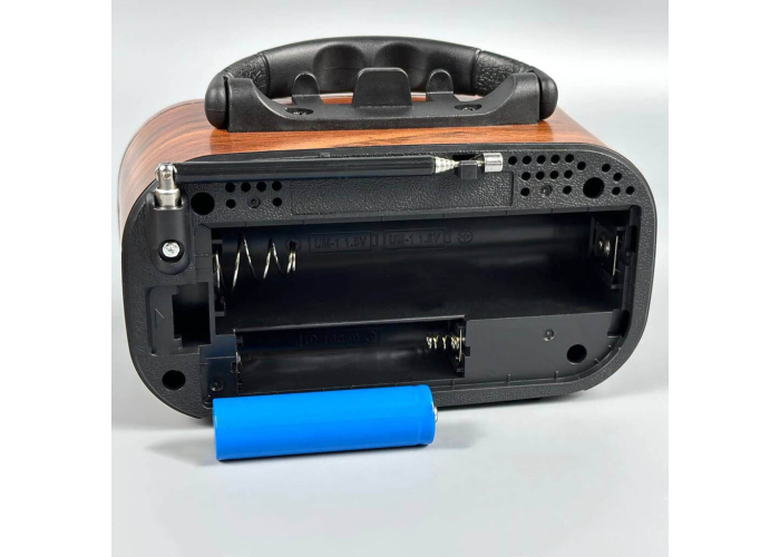 Радиоприёмник GOLON RX-BT638, Bluetooth, USB, SD, съёмный аккумулятор