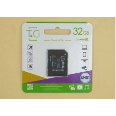 Карта памяти MicroSD Touch and Go 32 Gb (Class 10) 3 года гарантии