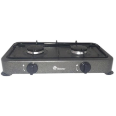 Газовая плита Domotec MS-6602, 2 конфорки, настольная