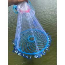 Рыболовная сеть FISH NET 0240, диаметр сети 2,5 м, кольцо 45 см