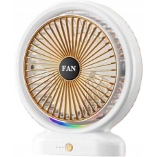 Вентилятор настольный Fantasy Color Fan F14, аккумуляторный, 3 режима, подсветка, Type-C