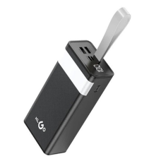 Повербанк KLGO KP-79, 30000 мА·ч, 111 Wh, USB-A, Type-C, micro USB