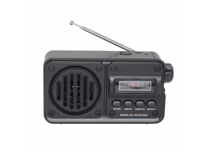 Радиоприёмник GOLON RX-BT499VS с Bluetooth, USB/microSD и солнечной панелью