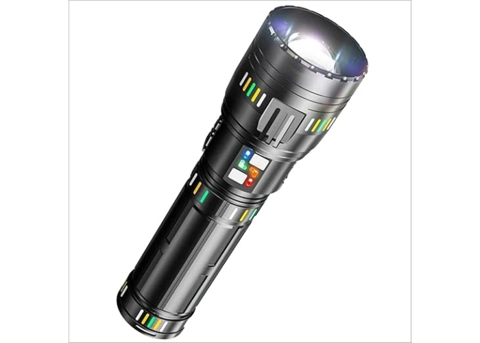 Фонарик ручной Bailong BL CB W518, аккумуляторный, LED