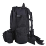 Модульный рюкзак с подсумками B08 Black, 55 л