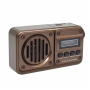 Радиоприёмник GOLON RX-BT499VS с Bluetooth, USB/microSD и солнечной панелью
