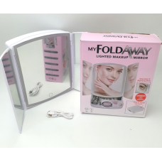 Настольное зеркало с подсветкой Led Mirror my fold away