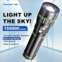 Фонарик ручной Bailong BL CB W518, аккумуляторный, LED