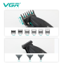 Машинка для стрижки VGR V-640 S3, набор 3 в 1 (машинка, триммер, электробритва)