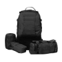 Модульный рюкзак с подсумками B08 Black, 55 л