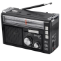 Радиоприемник Golon RX-382BT, Bluetooth, USB/SD, аккумулятор, LED-фонарь