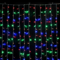 Xmas гирлянда LED (Водопад 3M*1.5M) 240-M-2 Мультицветная 7598