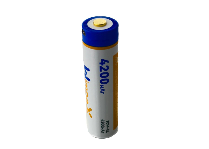 Аккумулятор 18650 Wimpex WX1435 USB литиевый 4200 mAh