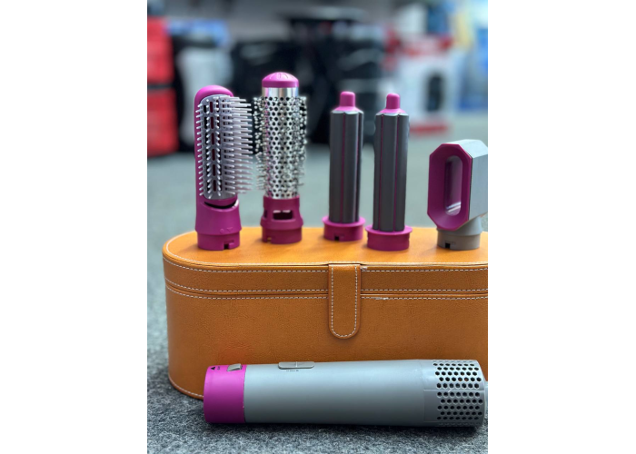 Мультистайлер для волос 5в1 Airwrap Styler Complete Fuchsia