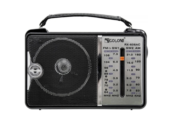 Радиоприёмник GOLON RX-606AC, сетевой, 5 диапазонов