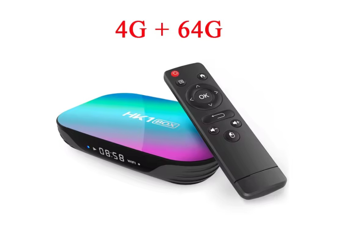 Смарт ТВ приставка HK1 Box X3 (4/64 ГБ, Android 10)