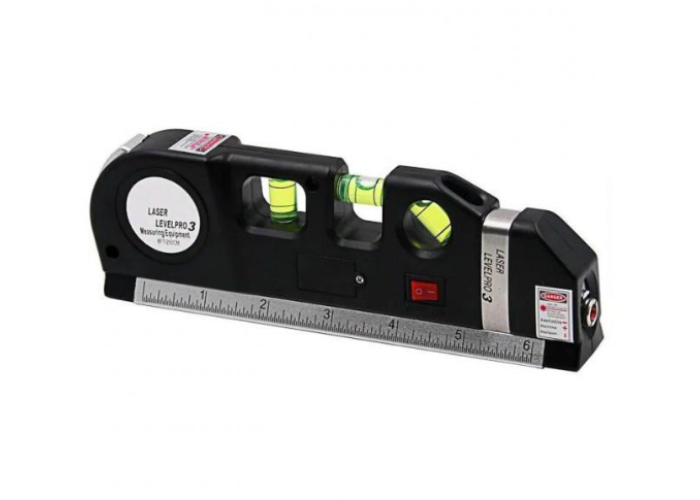 Лазерный уровень со встроенной рулеткой LASER LEVELPRO3
