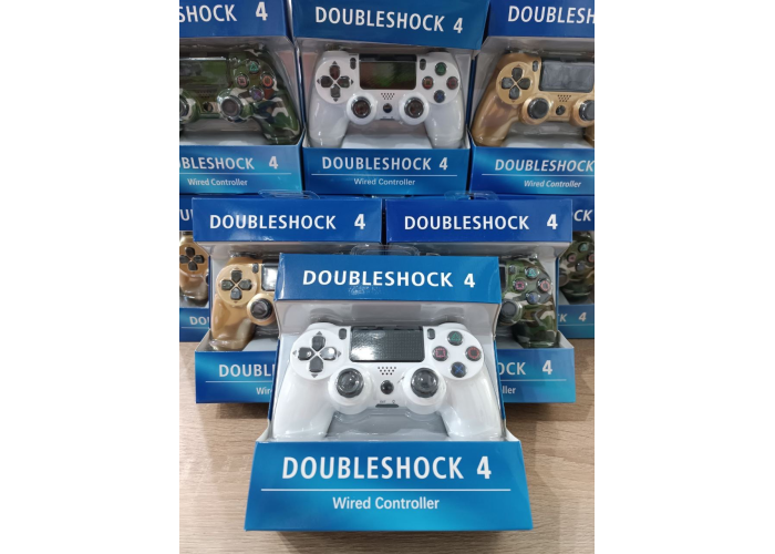 Джойстик проводной Doubleshock4 PS4,проводной геймпад манипулятор с вибрацией