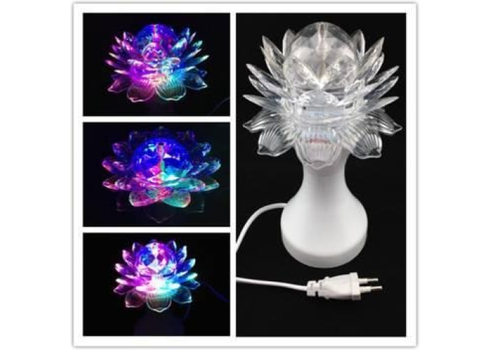 Световой диско шар-цветок LED Crystal Magic Ball Light AT-W927