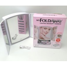 Настольное зеркало с подсветкой Led Mirror my fold away