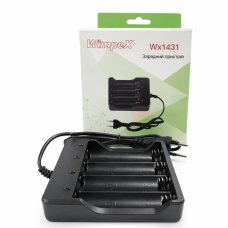 Зарядное устройство Wx1431, для аккумуляторов 18650, 4 слота