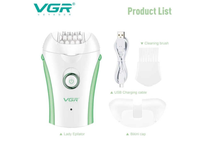 Эпилятор VGR V-705, 32 пинцета, 600 мАч