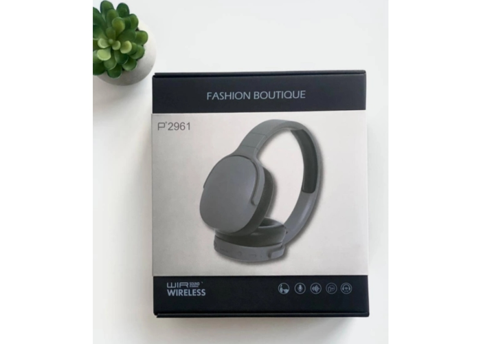 Беспроводные наушники с микрофоном Wireless Headphone P2961 BT