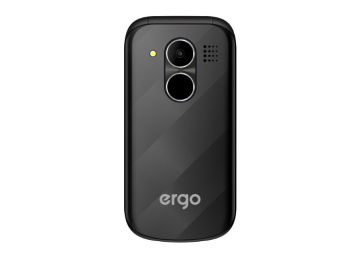 Мобильный телефон ERGO F241 Dual Sim Black, раскладушка