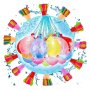Водяные бомбочки для наполнения водой, 37 шариков