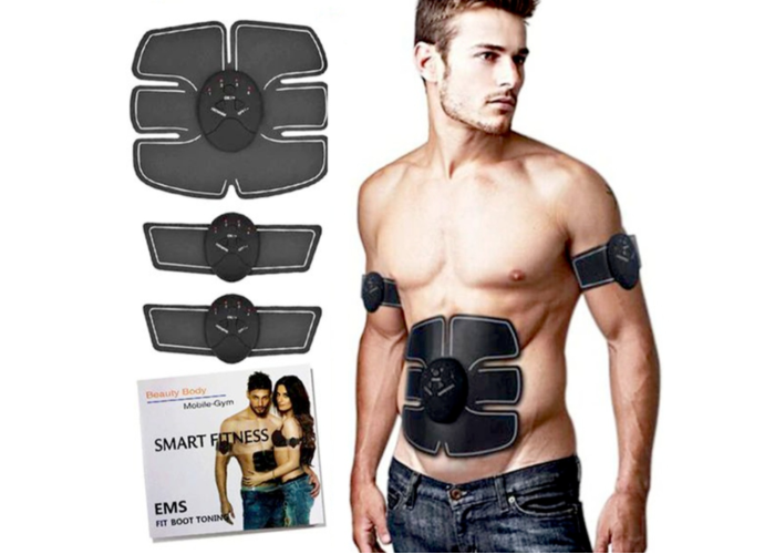 Массажер 3в1 Ems Trainer для мышц пресса, рук и ног