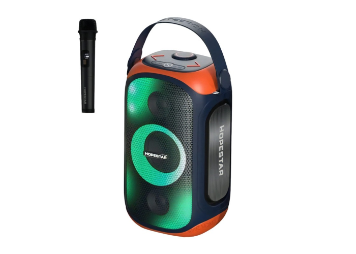 Портативная Bluetooth-колонка Hopestar Party300, 80 Вт, RGB, IPX5