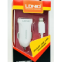 Автомобильное зарядное устройство LDNIO DL-C17 (1A / 1 USB порт + кабель для iPhone)