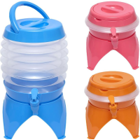 Складная канистра-диспенсер с краном 5,5л THL-24-2
