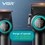 Машинка для стрижки VGR Stepless Pro 4 in 1, набор (машинка, триммер, электробритва, фен)