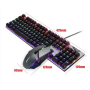 игровая клавиатура FOREV FV-Q609 с мышкой