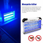 Электрическая лампа-ловушка 12 Вт для насекомых Pest Killer ZCTT-L12, от сети, 27 × 21 × 9 см