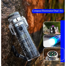 Зажигалка электроимпульсная USB 229