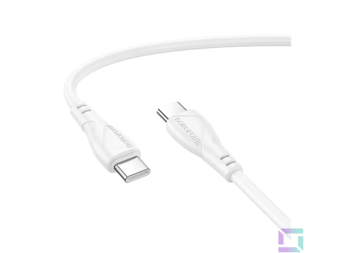 Кабель Borofone BX121, USB Type-C / USB Type-C, 60 Вт, 1 м