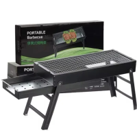 Складной походный мангал BBQ STOVE 6022, 60×22×33 см
