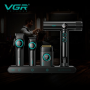 Машинка для стрижки VGR Stepless Pro 4 in 1, набор (машинка, триммер, электробритва, фен)