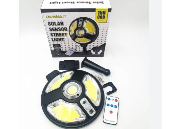 Светодиодный влагозащищенный уличный светильник Solar BL-LB-1288A 150 COB