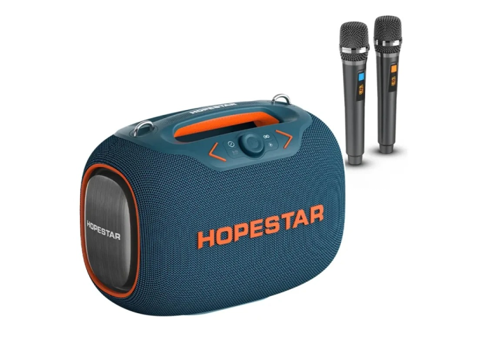 Портативная Bluetooth-колонка Hopestar PartyBox, 120 Вт, RGB, IPX6, Power Bank, караоке
