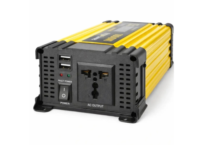 Преобразователь AC/DC KSM 2000W 12V с LCD-дисплеем и 2 USB