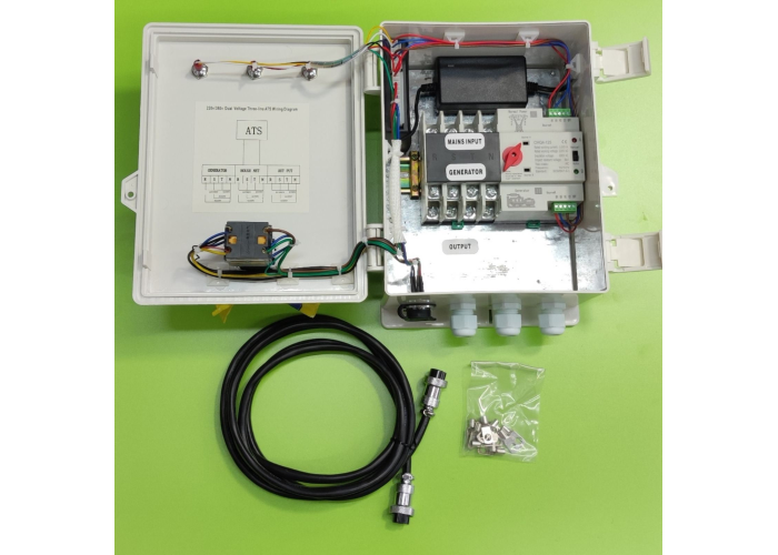 Автоматический переключатель ввода резерва CHQ4-125 (220v/380v)