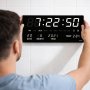Настольные и настенные часы JH8025, LED-дисплей, термометр, календарь