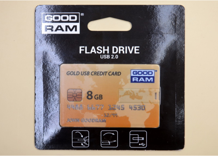 Флеш-память USB GoodRAM 8 Gb (3 года гарантии)
