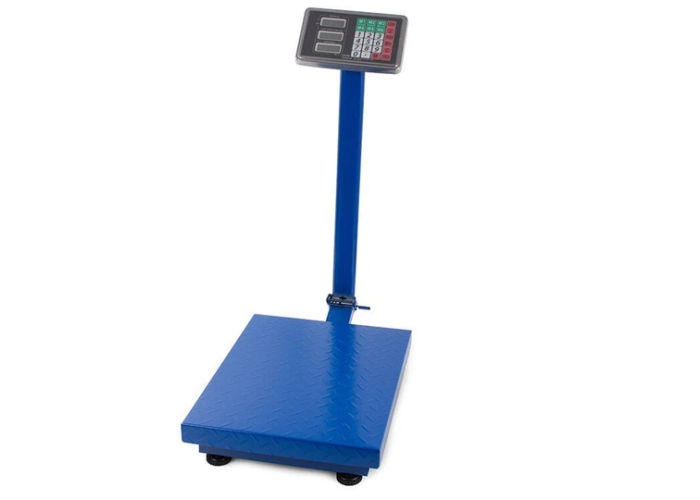Товарные электронные весы Crystal CR-300 Metal, до 300 кг, платформа 40×50 см