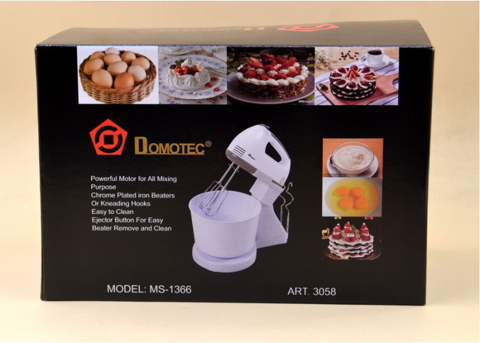 Миксер с чашей Domotec MS-1366