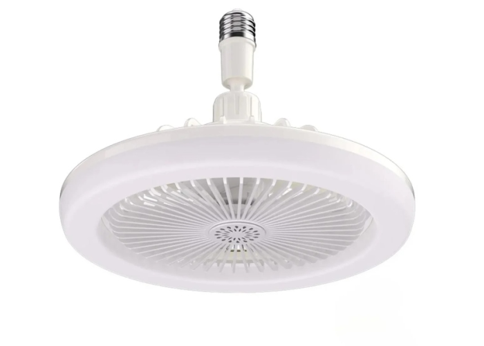 Вентилятор-лампа с цоколем в патрон, AT-2521D, LED, 3 режима