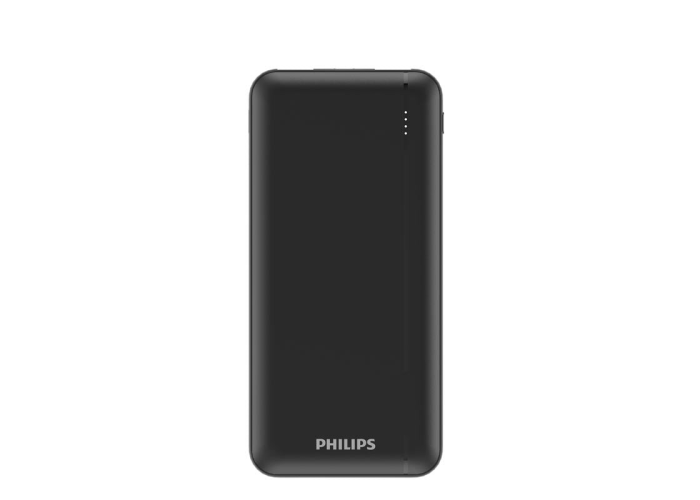 Повербанк Philips, 20000 мА·ч, PD 20 W, USB-A, USB-C, micro USB